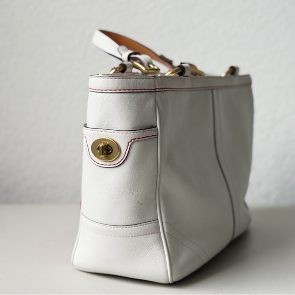 Coach Poppies for Peace Gallery Tote - Picture 6 of 12